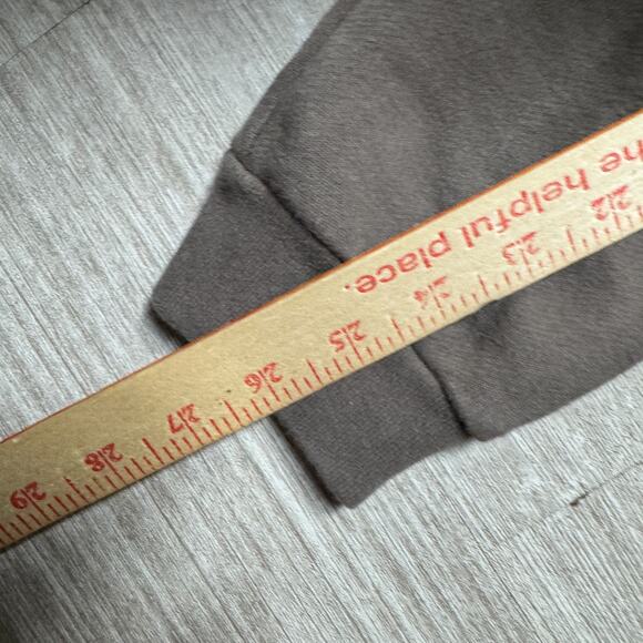 John Elliott Joggers Sweatpants Pre SS19 Brown Terry Womens 0 XS Zip Pockets - Picture 7 of 11